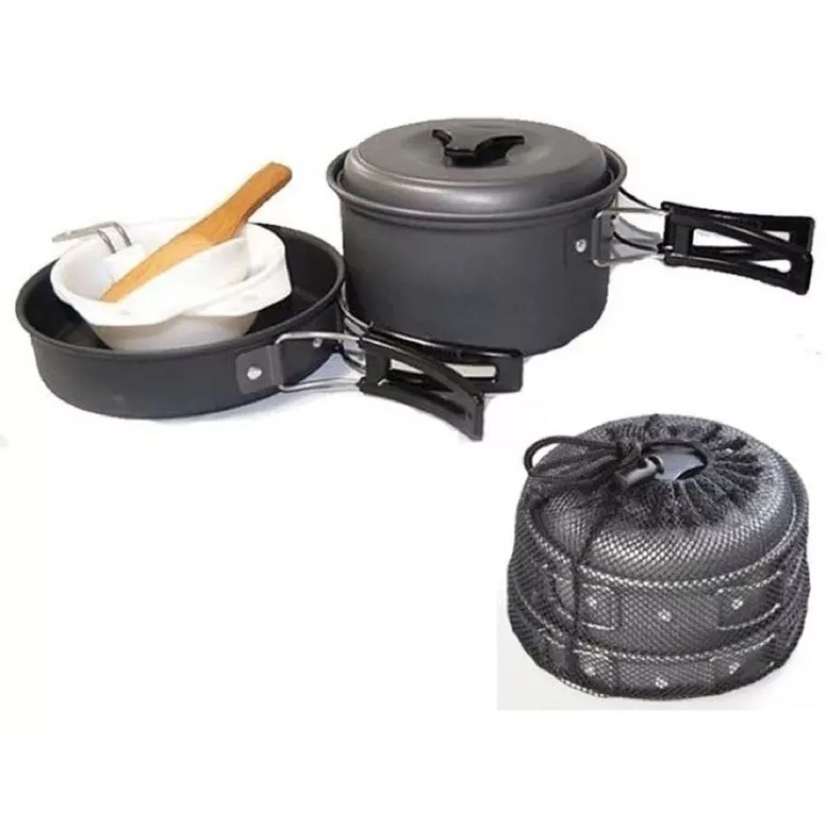 GENERICO - Set Ollas Camping Set De Ollas Camping 7pz Set Camping