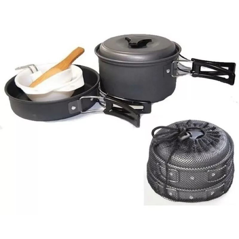 GENERICO - Set Ollas Camping Set De Ollas Camping 7pz Set Camping
