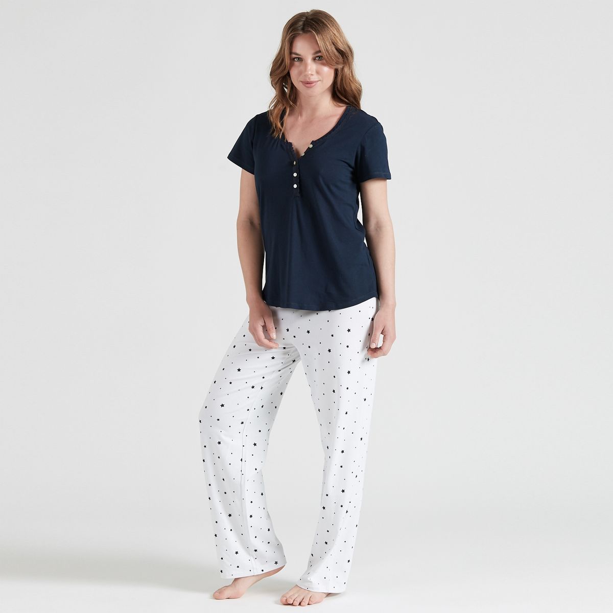 BARBIZON - Pijama New Rayas PL Azul