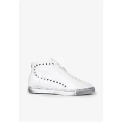 SCALPERS - Zapatillas Botas Tachas White