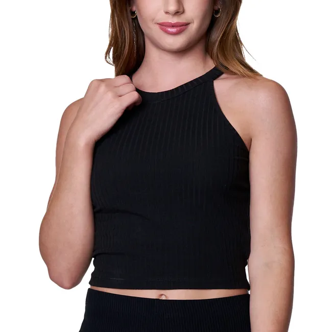 BAZIANI - Crop Top Acanalado 30030 Baziani