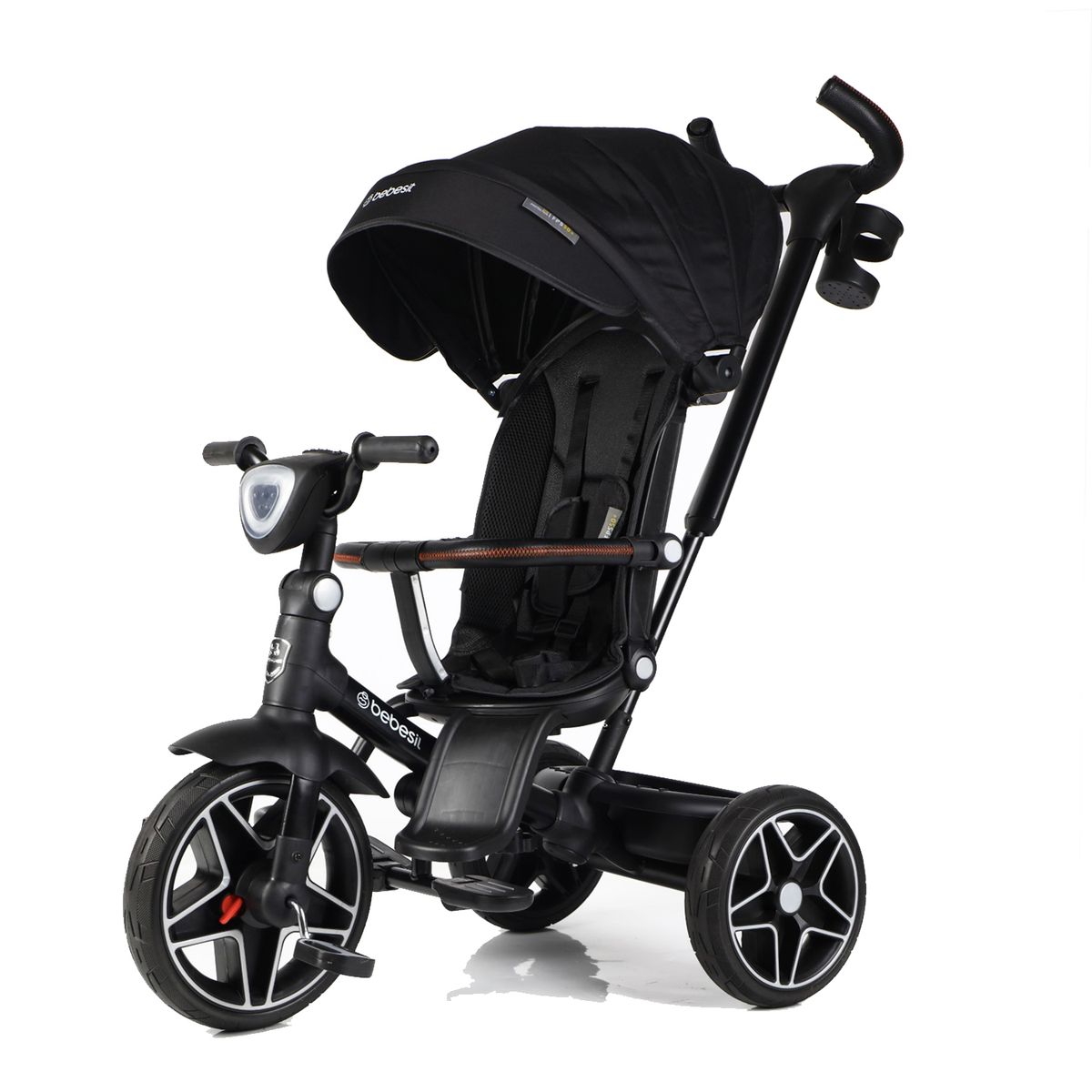 BEBESIT - Triciclo Infantil Explorer Negro Bebesit