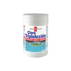 QUIMICA UNIVERSAL - CLORO TABLETA TRIPLE ACCION 1 KG
