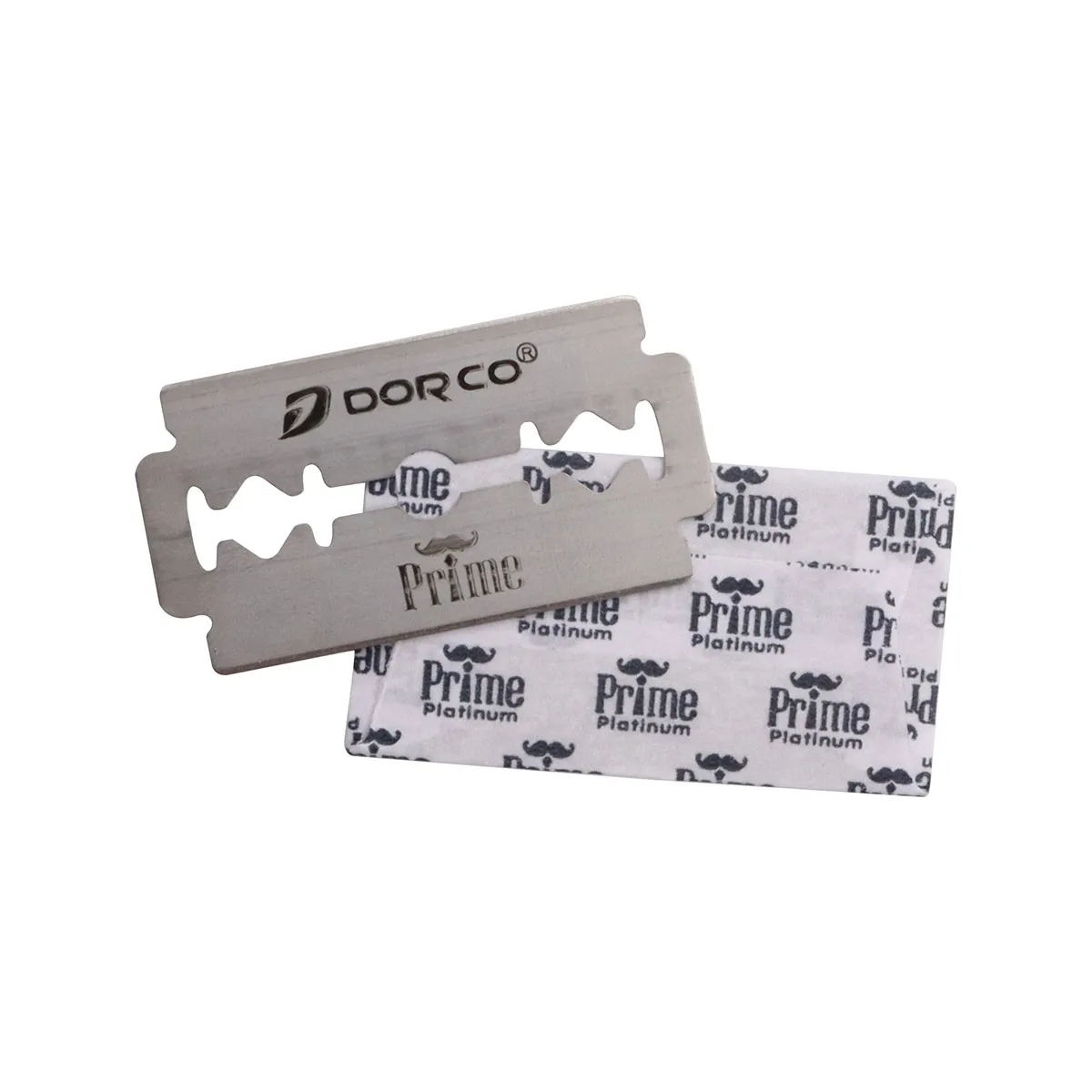 DORCO - 10 repuestos de navaja hoja afeitar Dorco Platinium Acero