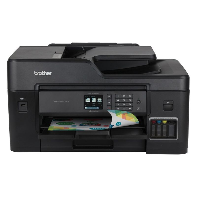 BROTHER - Impresora Multifuncional MFC-T4500DW Color WiFi