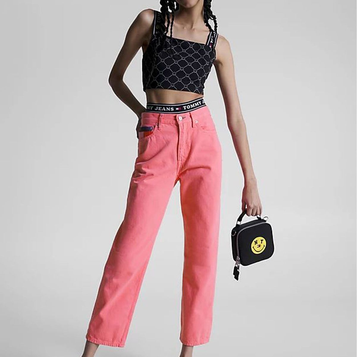 TOMMY HILFIGER - Jeans Tommy Jeans X Smiley® Rosado Tommy Jeans