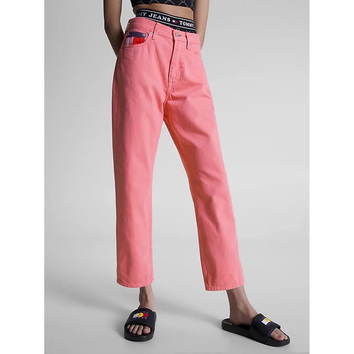 TOMMY HILFIGER - Jeans Tommy Jeans X Smiley® Rosado Tommy Jeans