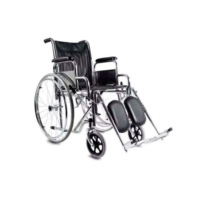 GENERICO - Silla De Ruedas Traumatológica Plegable Freno Manual KJT606C Oneder