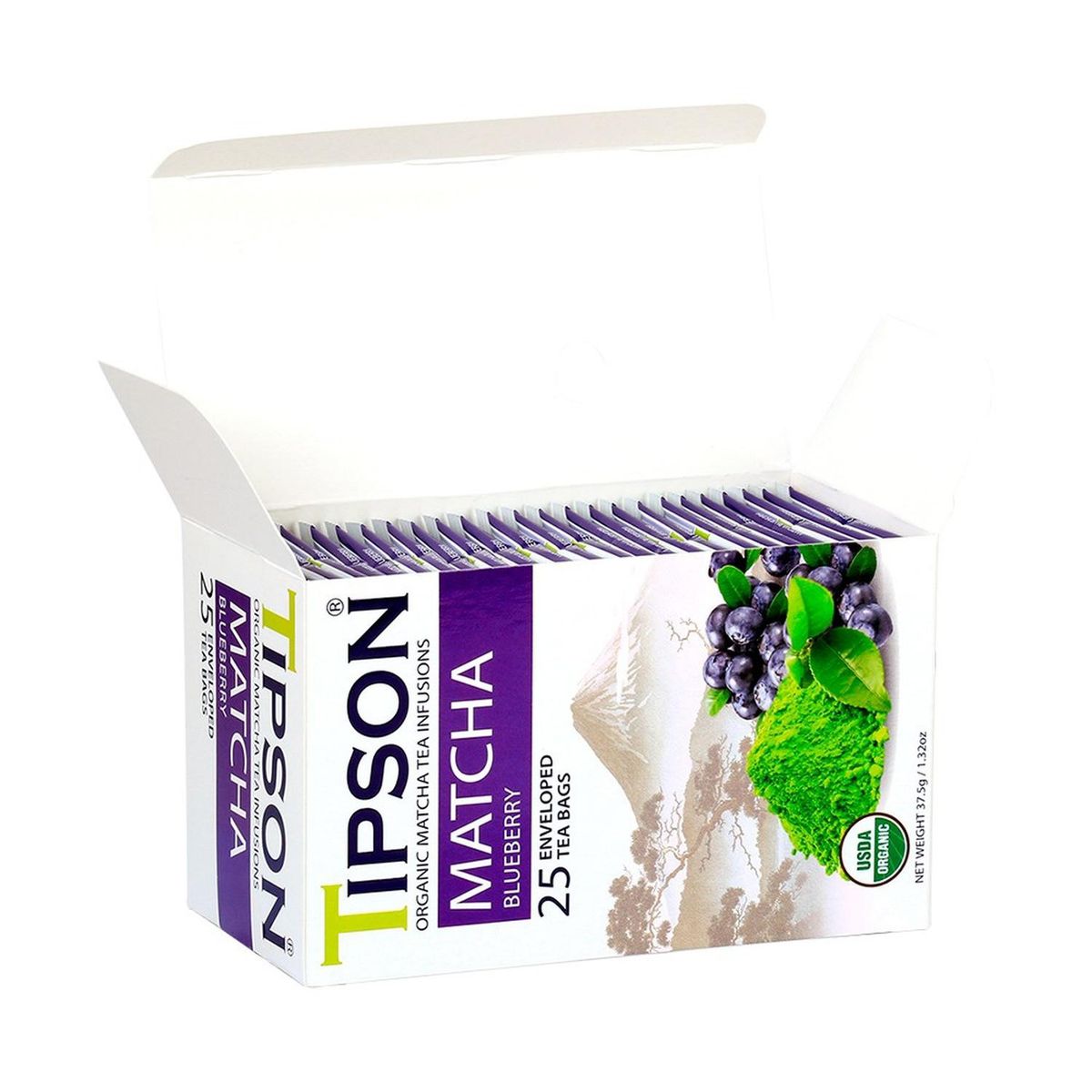 PUROLIVO - Matcha Arandano 25 Bolsas - Tipson