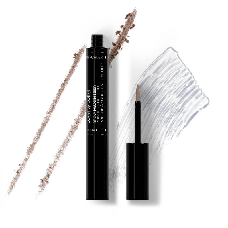 WET AND WILD - Polvo y Gel de Cejas Brow Maximizer MEDIUM BROWN