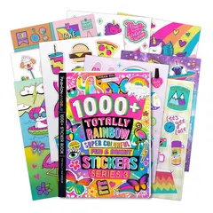 FASHION ANGELS - Libro Con Stickers 1000 Totally Rainbow