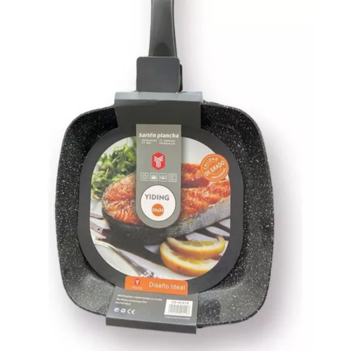 OEM - Sartén Plancha 24x24cm Antiadherente