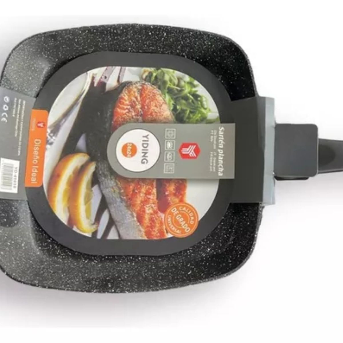 OEM - Sartén Plancha 24x24cm Antiadherente