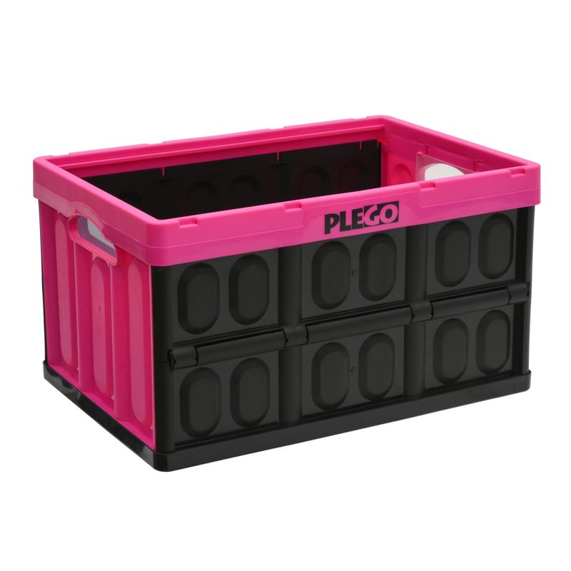 GENERICO - Caja plegable sin tapa fucsia PLEGO.