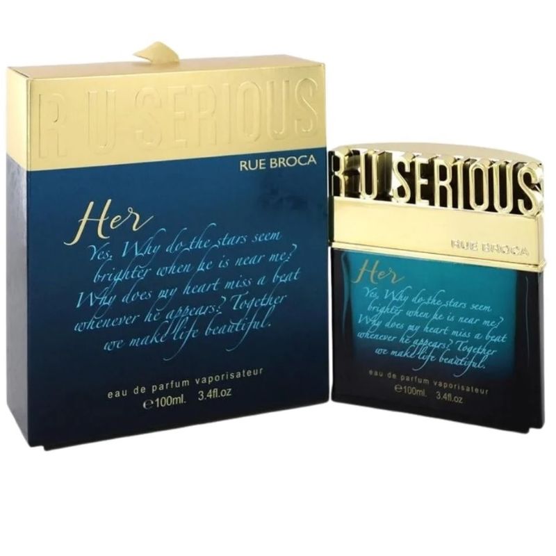 GENERICO - R U Serious for Her EDP 100 ML  Rue Broca
