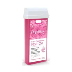 DEPILFLAX - Cera Depilatoria Roll-On Rosa 100g