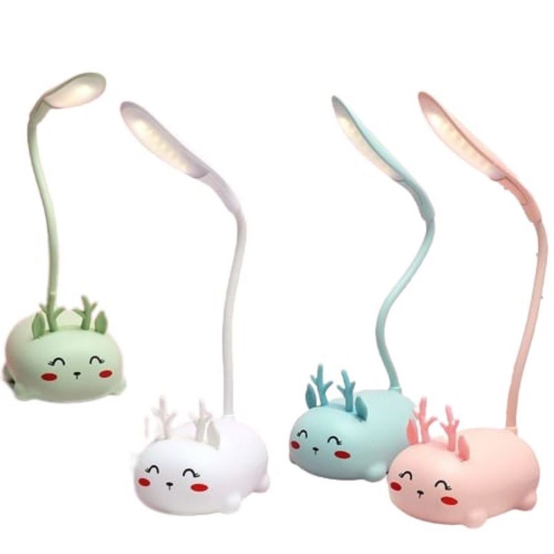 GENERICO - Lampara Led Cute Kawaii Blanco