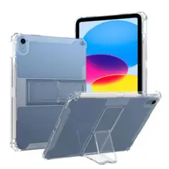 GENERICO - Carcasa Transparente Soporte Ranura Para iPad 7ma 8va 9na Gene 10.2