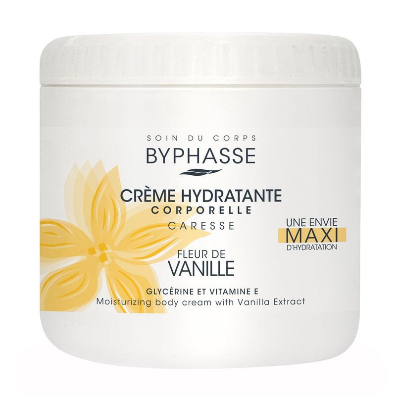 BYPHASSE - Crema Hidratante Corporal Extracto De Vainilla 500ml