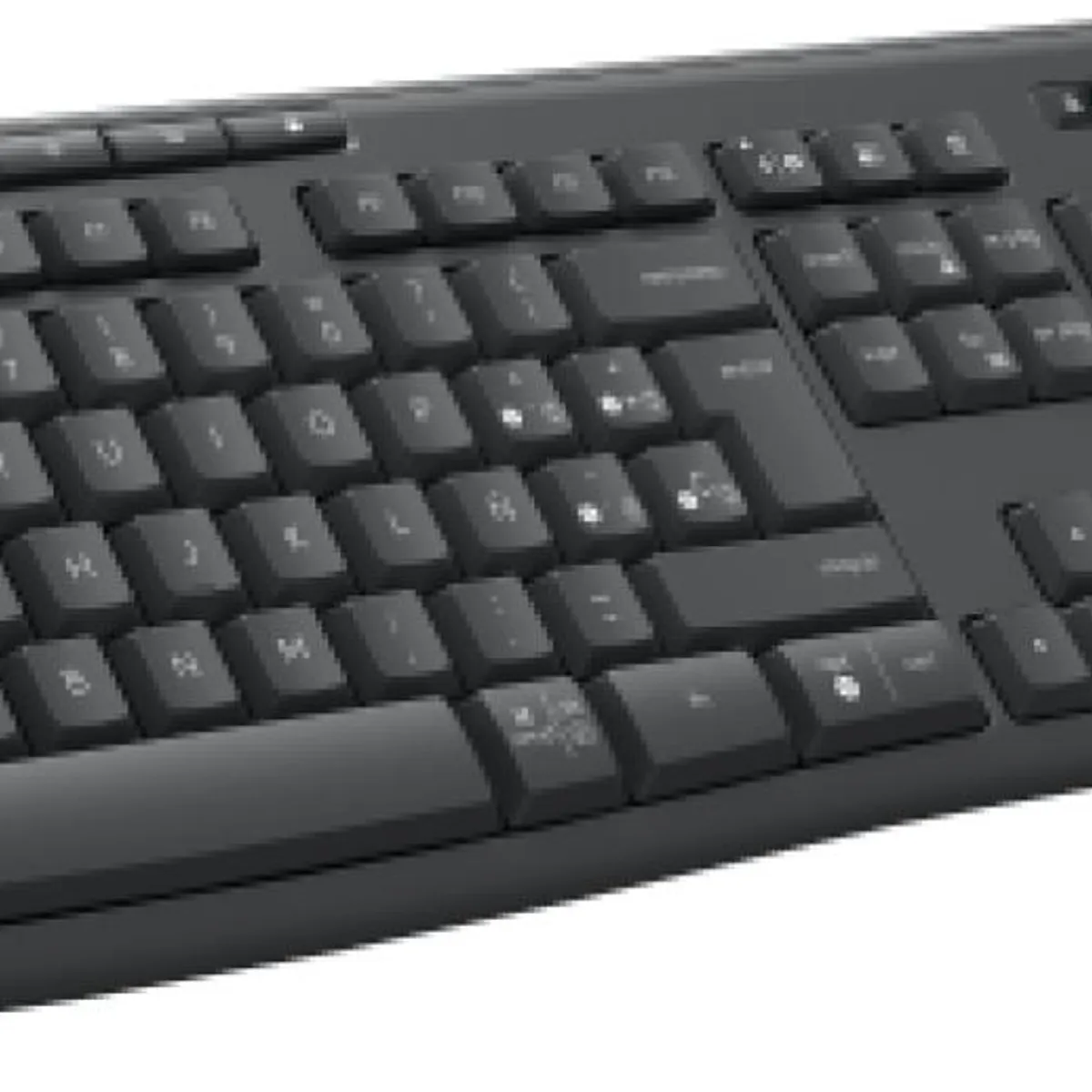 LOGITECH - Kit Teclado y Mouse MK370 RF inalámbrico QWERTY Grafito