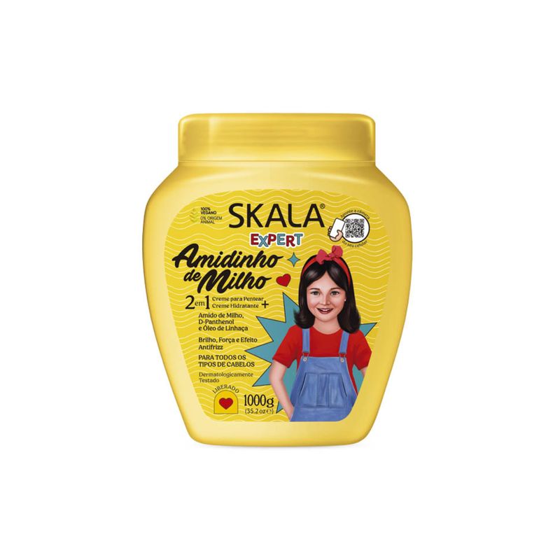 SKALA - Mascara Capilar Hidratante Almidon de Maiz Kids 1kg Skala