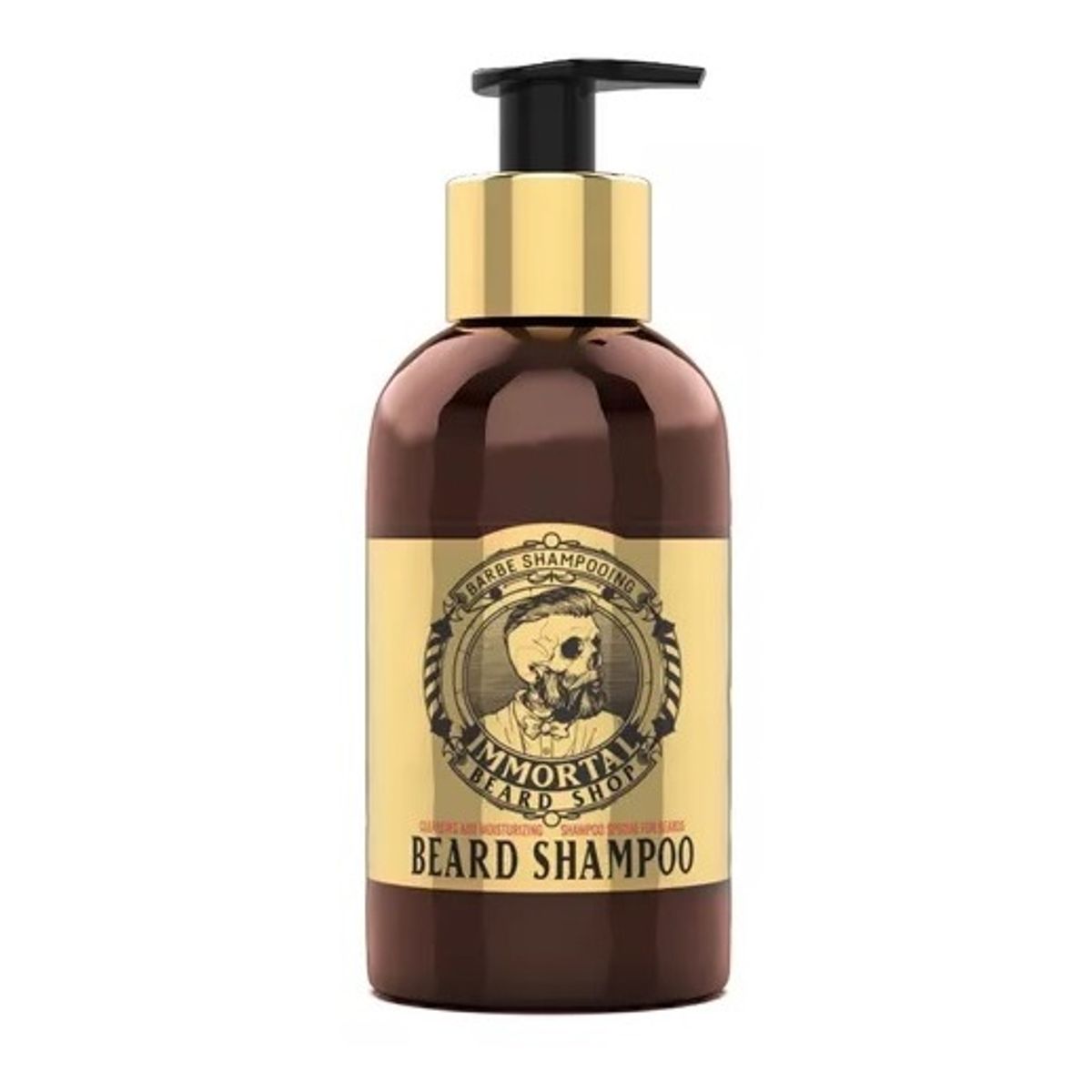 GENERICO - Shampoo Para Barba - Beard Shampoo 250ml Immortal