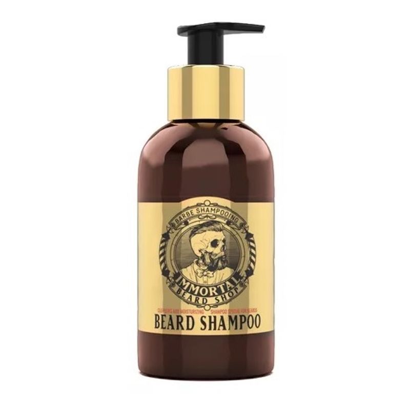 GENERICO - Shampoo Para Barba - Beard Shampoo 250ml Immortal.
