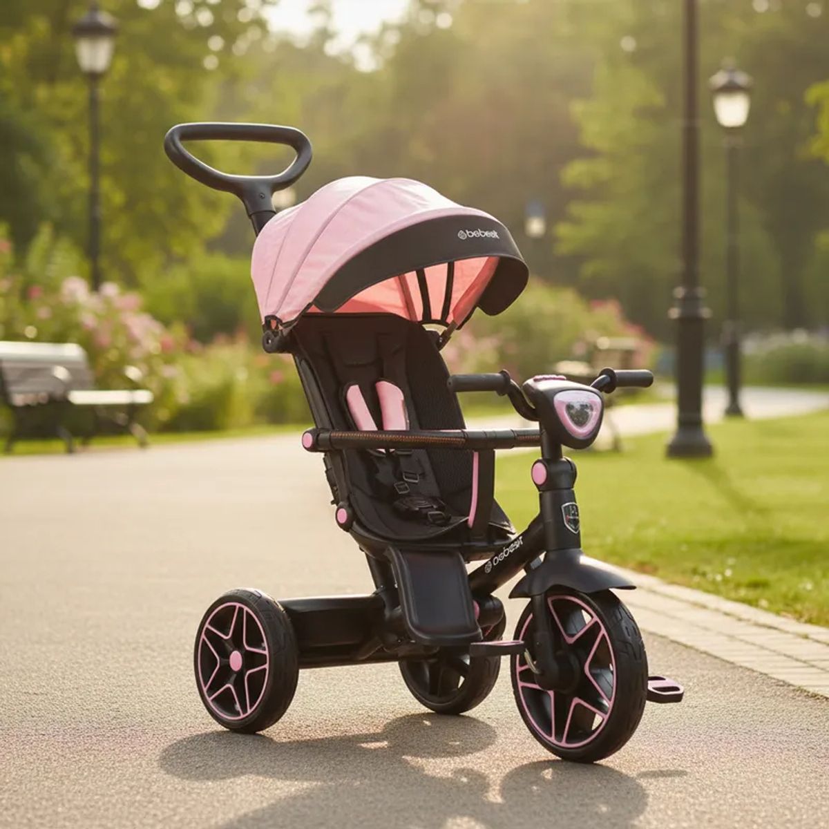 BEBESIT - Triciclo Infantil Explorer Rosado Bebesit