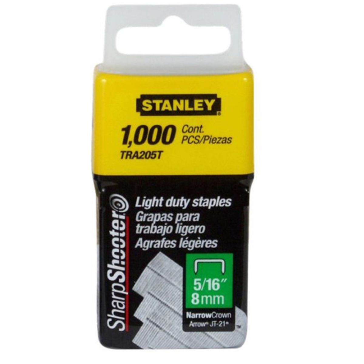 BOSTITCH - Corchetes 205T 5/16 1000 unidades BOSTITCH