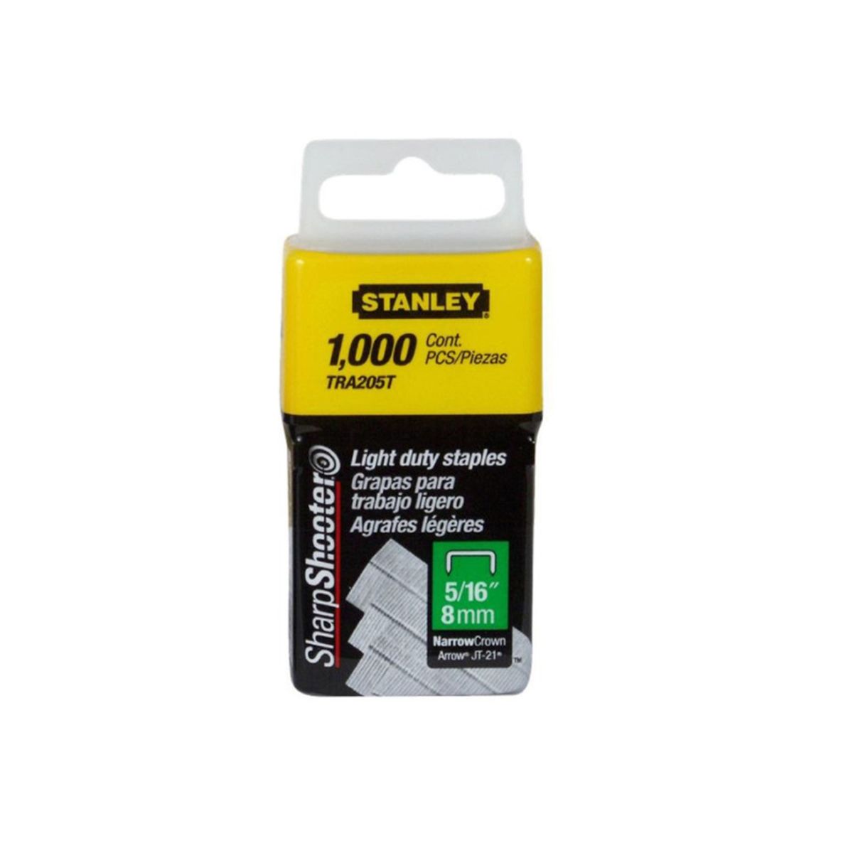 BOSTITCH - Corchetes 205T 5/16 1000 unidades BOSTITCH