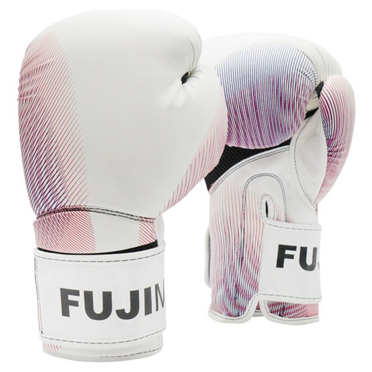 FUJIMAE - Guantes Boxeo 14oz Advantage Primeskin Blanco