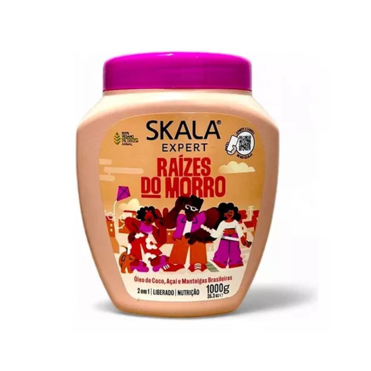 SKALA - Mascara Capilar Hidratante Raizes do Morro 1kg Skala