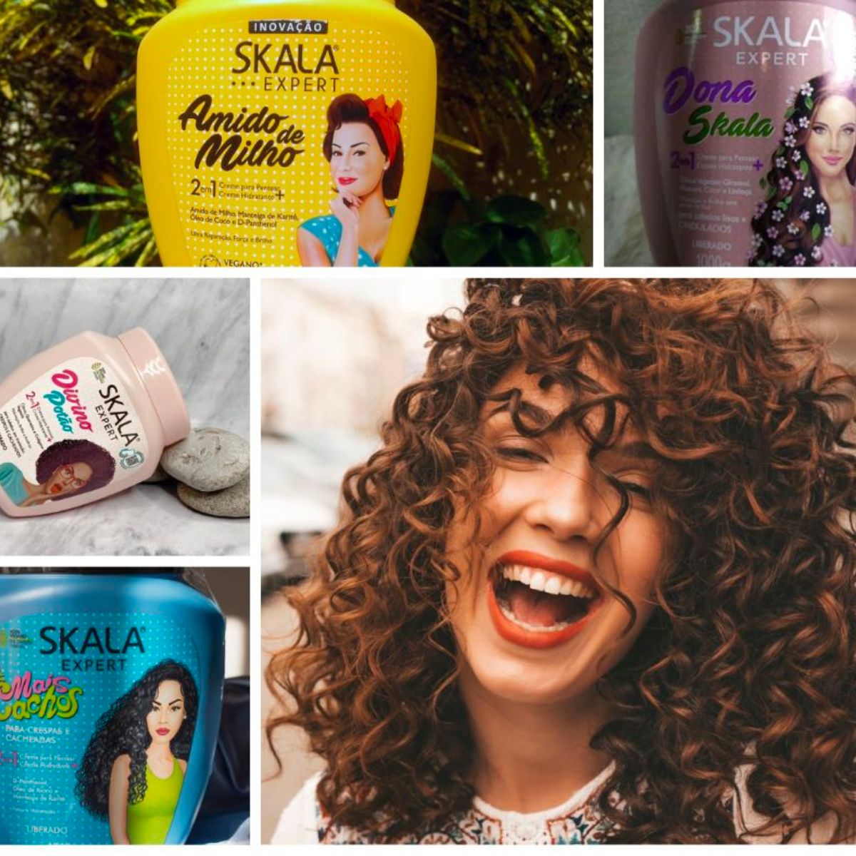 SKALA - Mascara Capilar Hidratante Raizes do Morro 1kg Skala