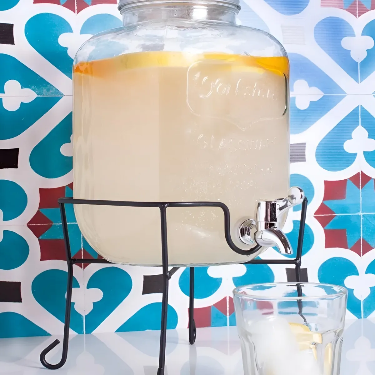 PASTELERIUSCL - Dispensador De Jugo Con Atril Dispensadores Bebidas Tarro 4l