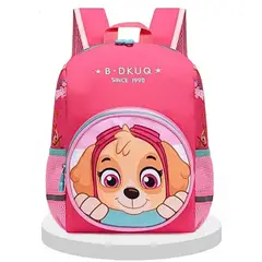 GENERICO - Mochila infantil preescolar shase y skye cachorros jardín