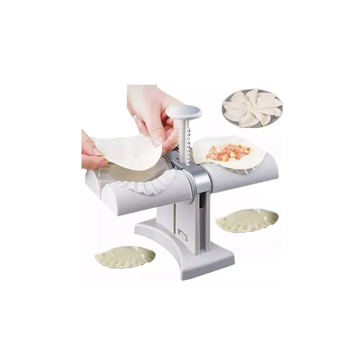 GENERICO - Molde Maquina Prensa Para Empanadas Manual Cocina Sellado