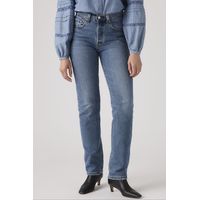 Jeans Mujer 501 Original Fit Azul