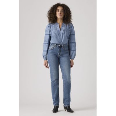 Imagen 2 del producto Jeans Mujer 501 Original Fit Azul