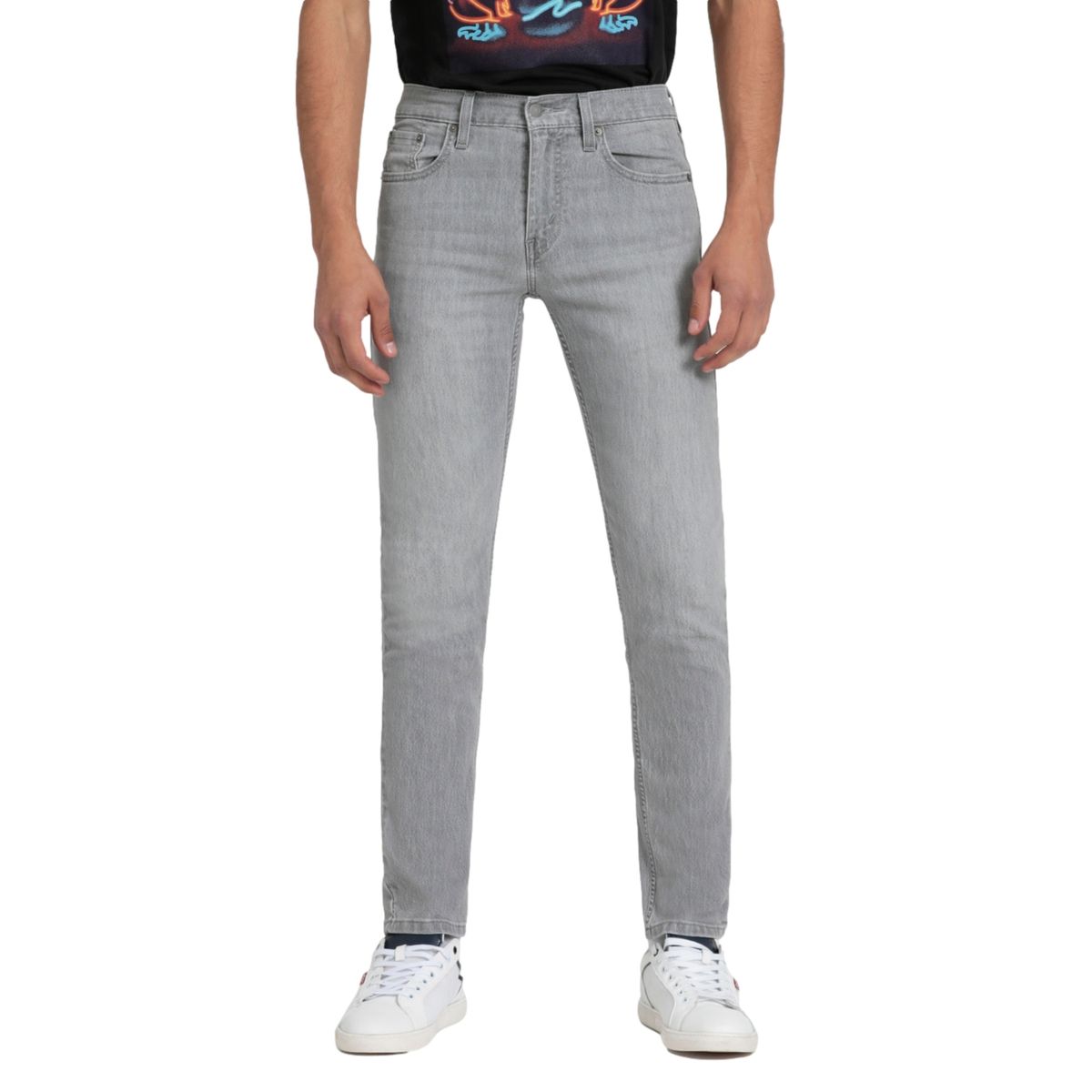 LEVIS - Jeans Hombre 502 Taper Gris Levis