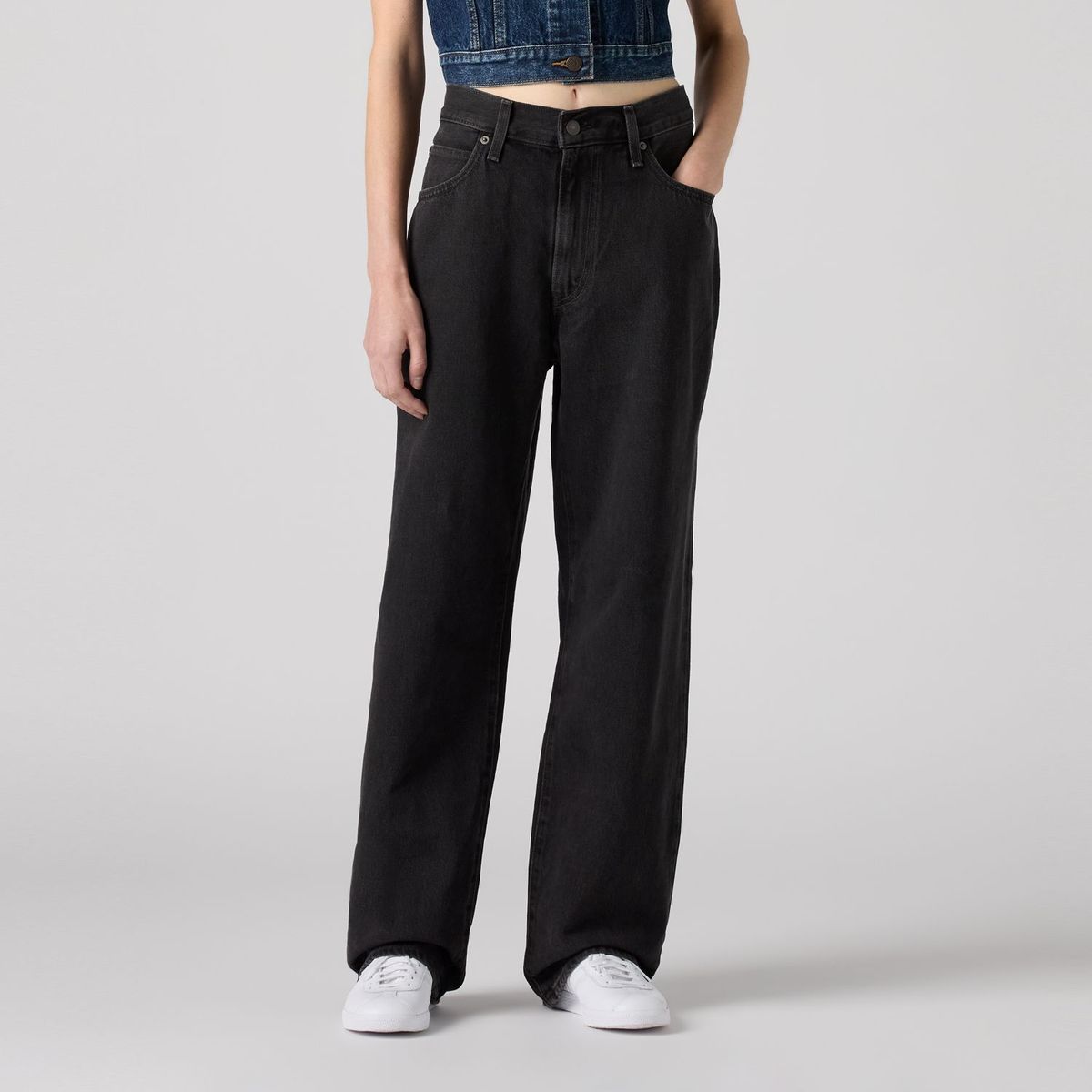 LEVIS - Jeans Mujer '94 Baggy Negro Levis