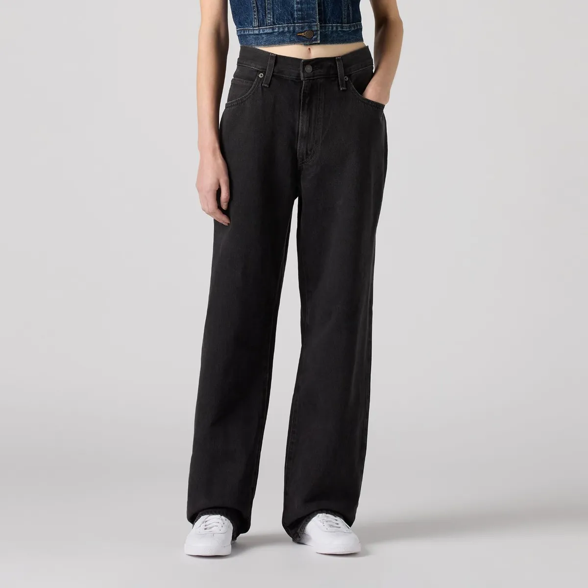 LEVIS - Jeans Mujer '94 Baggy Negro Levis