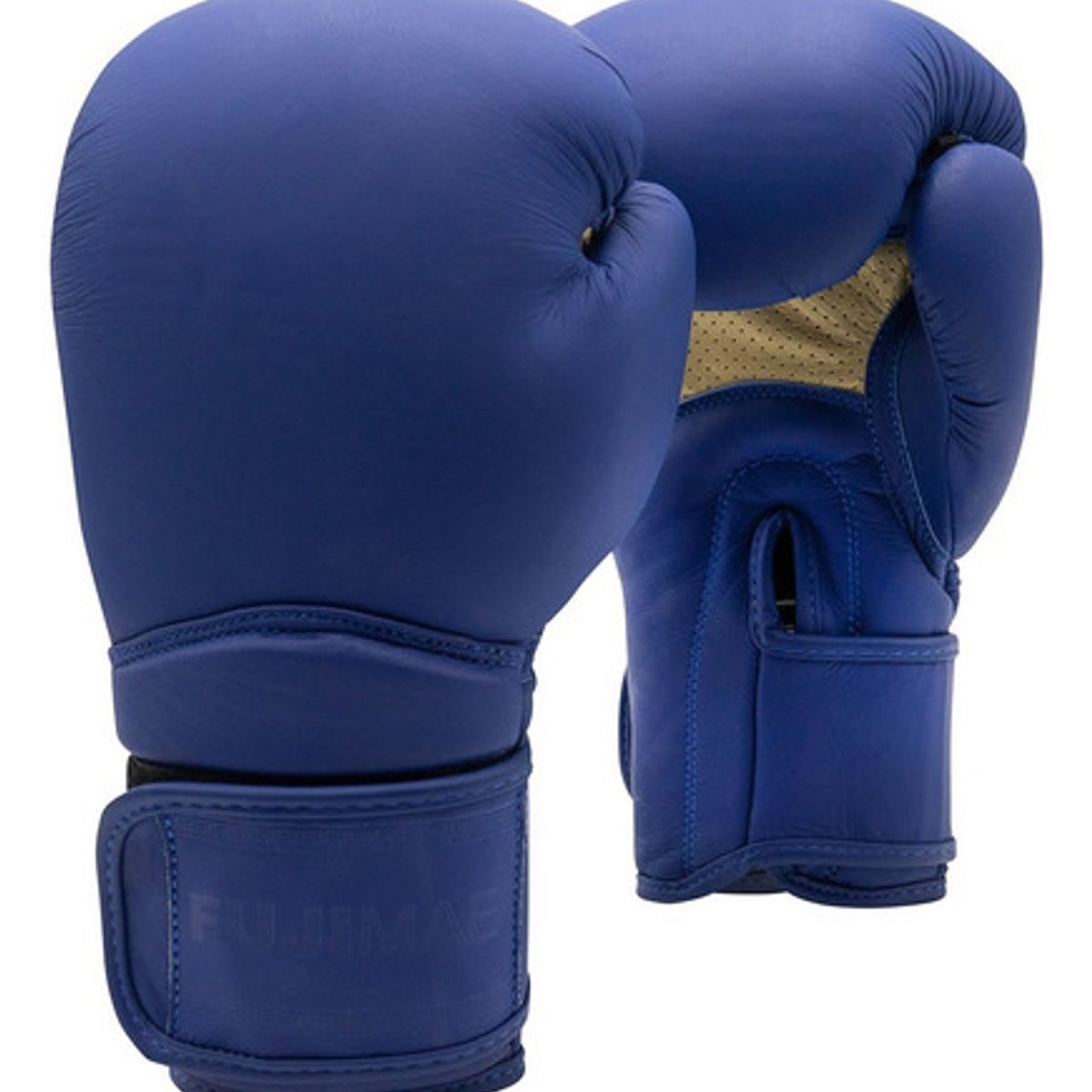 FUJIMAE - Guantes Boxeo Fujimae Box 14oz Advantage Cuero QS Azul