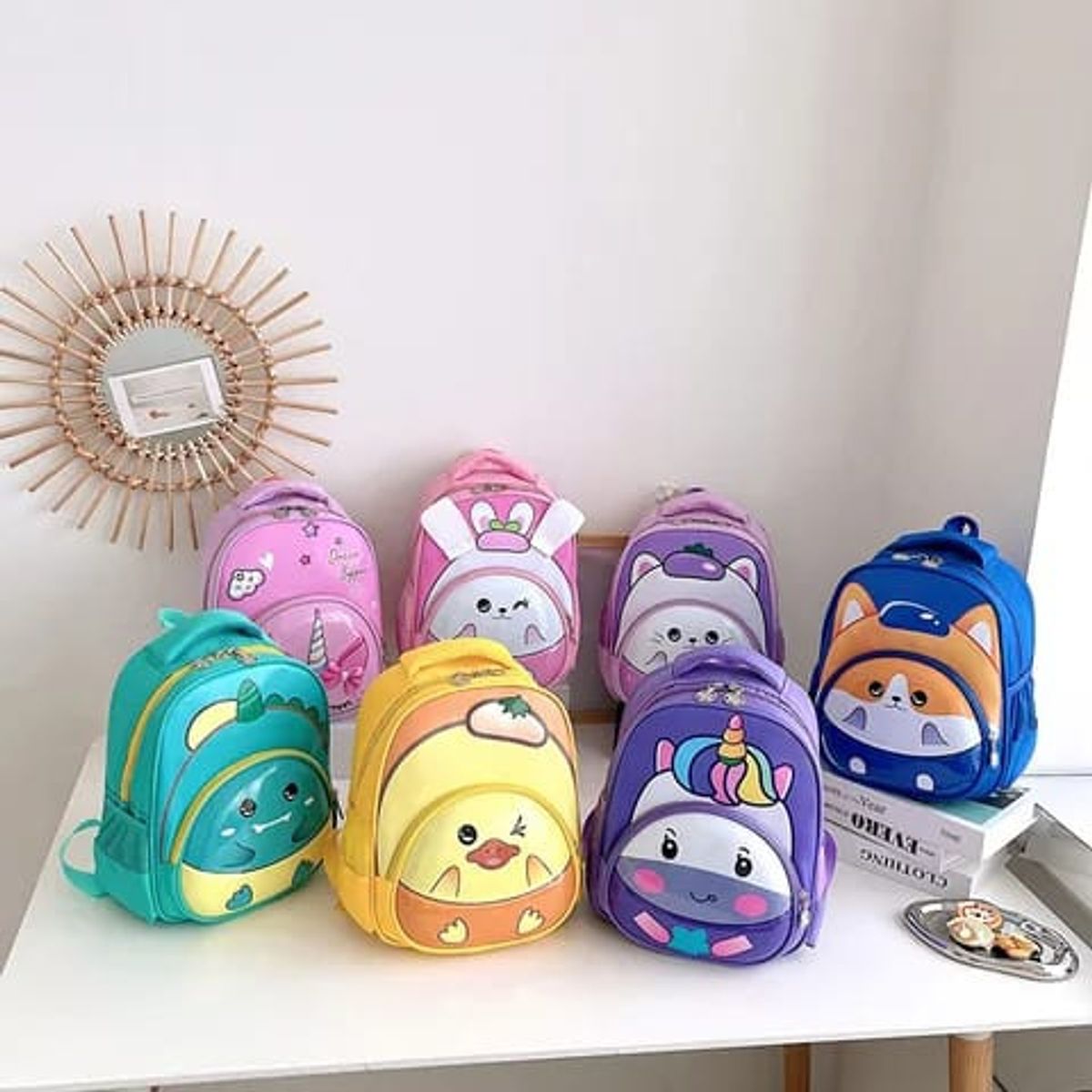 GENERICO - Mochila infantil lindos diseños buena calidad