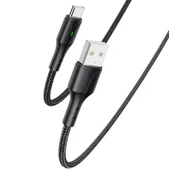 JOIGO - Cable De Datos USB A USB-C 480 Mbps De 1.2m 2.4A Negro