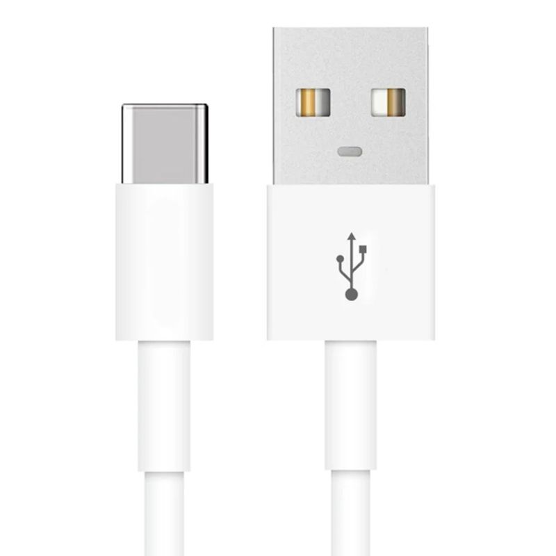 YESIDO - Cable De Datos USB Tipo C Salida 2.4A De 1.2 Metros Blanco