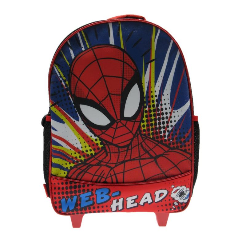 MARVEL - Mochila Con Ruedas Escolar Niño Web Head Spiderman Marvel