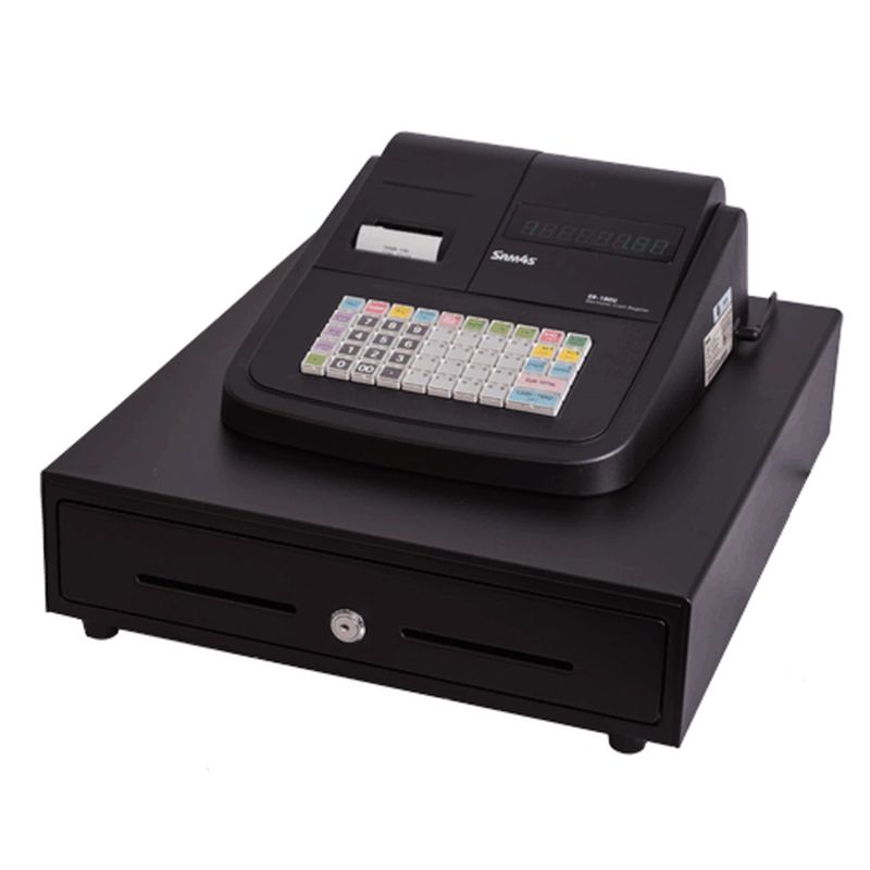 SAM4S - Caja Registradora Sam4s ER-180 Gaveta Metálica
