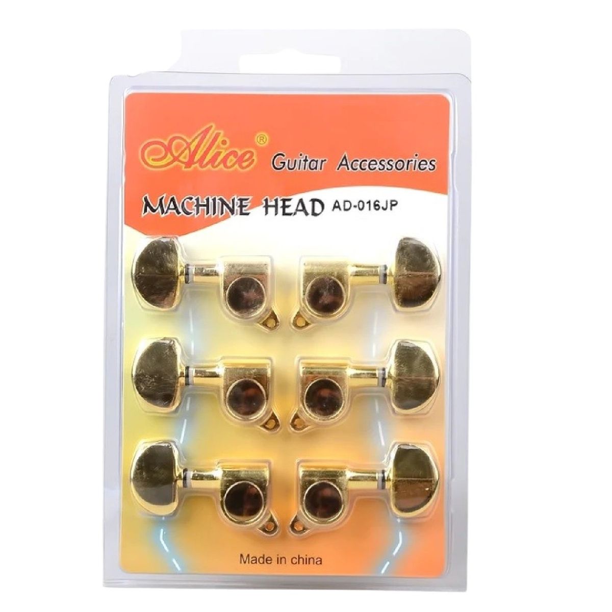 ALICE - Clavijeros Original Alice Ad-016jp Zinc Sellado Cromado Oro