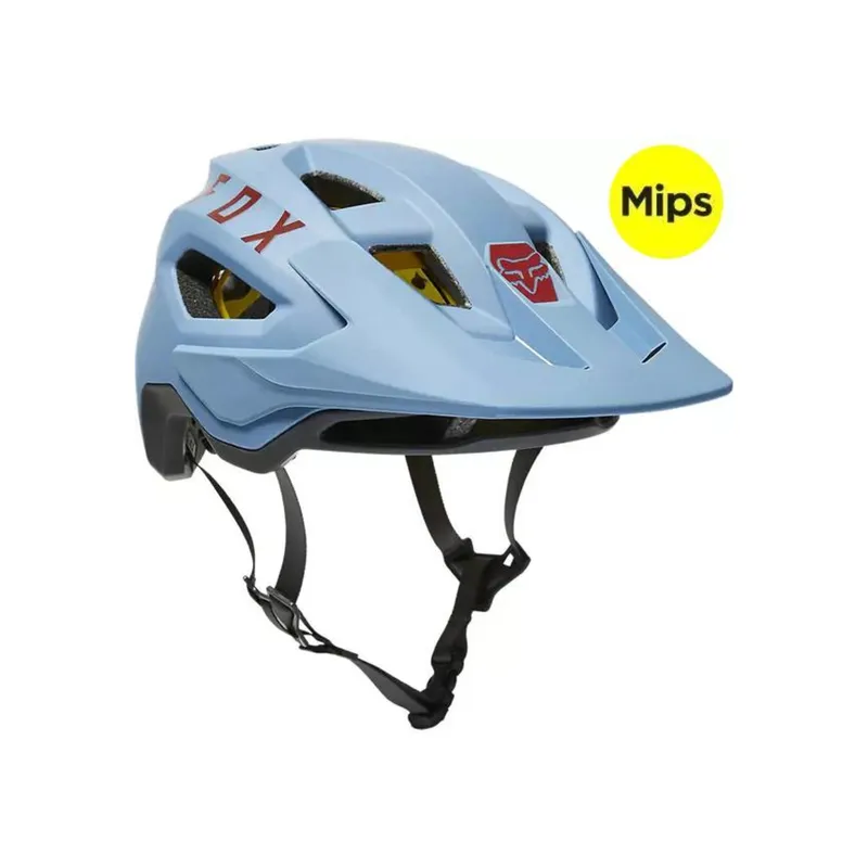 FOX - Casco Bicicleta Speedframe Mips Celeste Fox FOX
