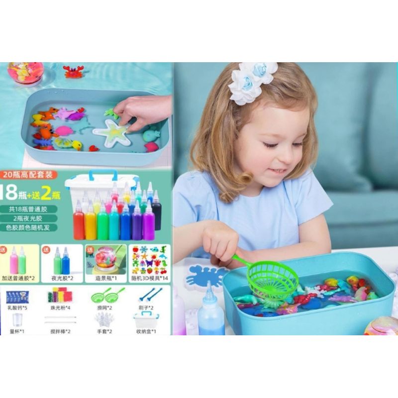 GENERICO - Kit De Elfo De Agua Mágico Para Niños Y Niñas 13PCS